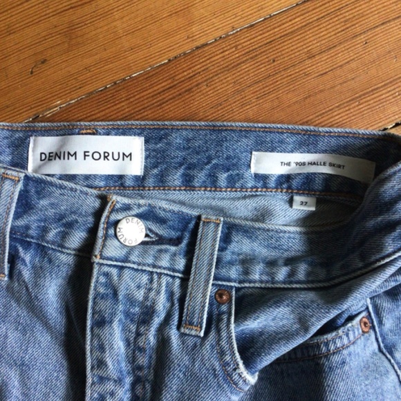 Denim forum the 90’s Halle skirt - Picture 2 of 2